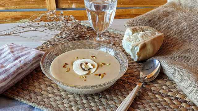 Sopa de castañas y pimienta blanca, todo el sabor del invierno con cuchara