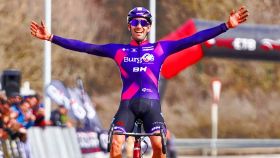 Felipe Orts entra en meta en el Campeonato de España de Ciclocros 2023