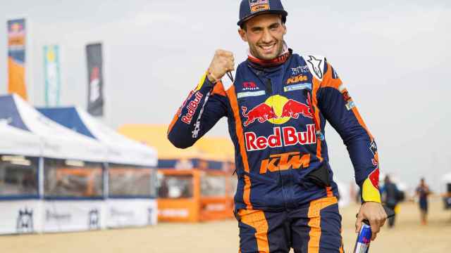 Kevin Benavides, en el Rally Dakar 2023