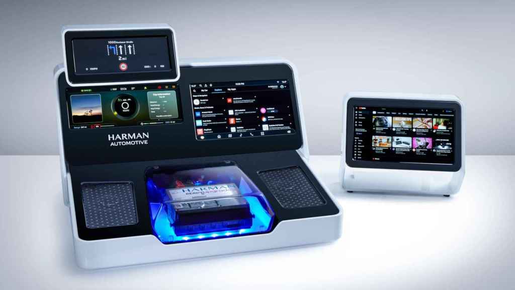 Ejemplos de los nuevos sistemas para coches de Samsung Harman