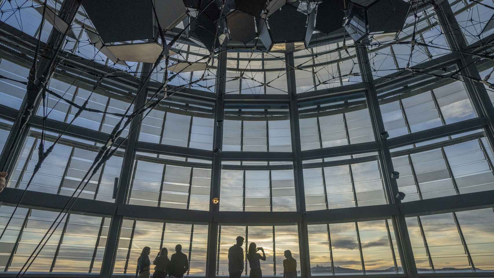 Big data, arte, ciencia y tecnología: Mirador torre Glòries, en el corazón de Barcelona
