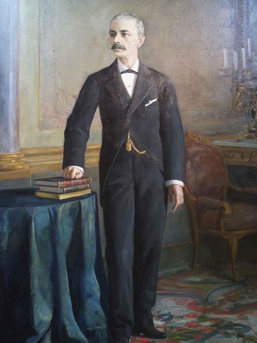 Retrato de José Ballester pintado por Checa con 19 años.