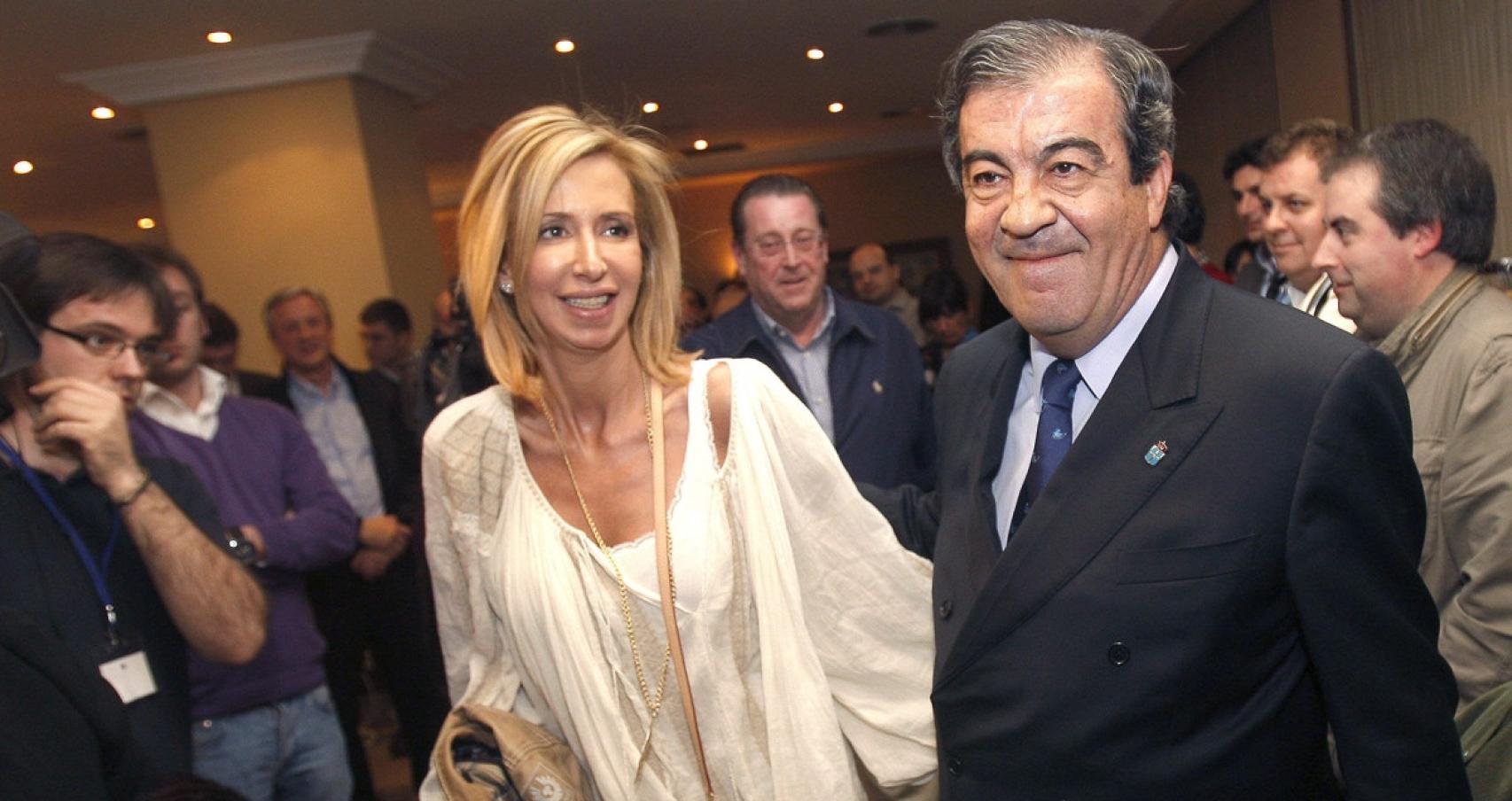 Álvarez-Cascos, junto a Porto, en 2012 en Oviedo.