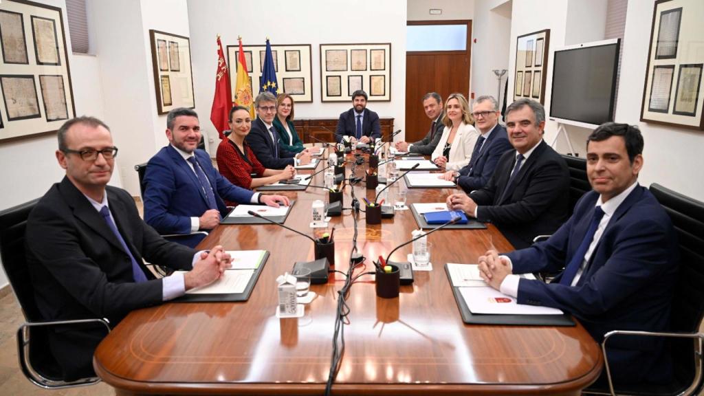 Primer Consejo de Gobierno celebrado este martes, tras la toma de posesión de los tres nuevos consejeros.