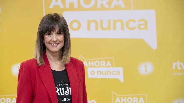 Mónica López en la presentación de  'Hablando claro'