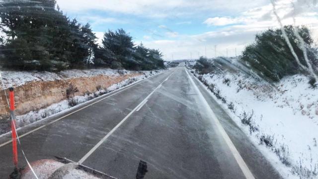 La nieve obliga a cancelar 22 rutas escolares en Albacete, Cuenca y Guadalajara