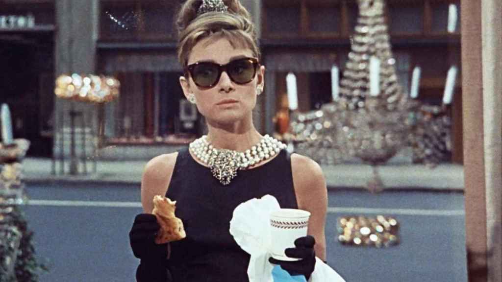Audrey Hepburn an 'Desayuno con diamantes'