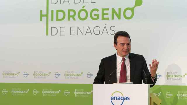 Arturo Gonzalo Aizpiri, CEO de Enagás, en la presentación del Día del Hidrógeno