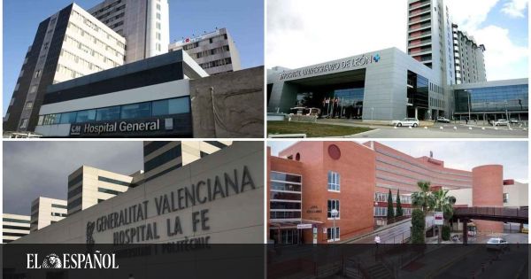 Los 17 hospitales públicos con más negligencias de España, por regiones: 699 muertes en 2022