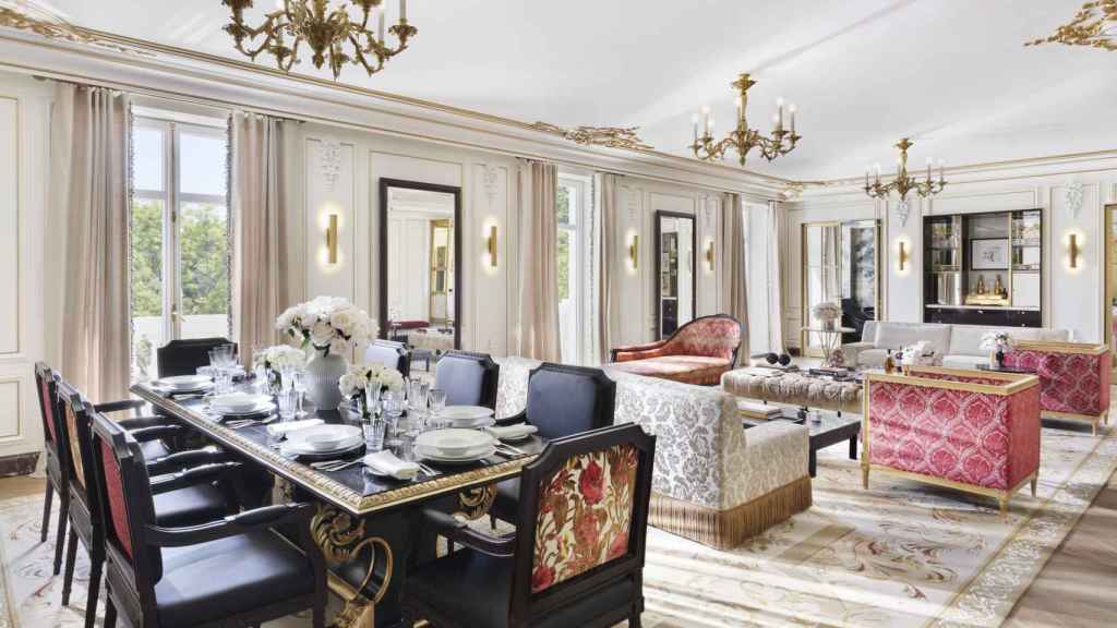 La Royal Suite en el Mandarin Oriental Ritz.