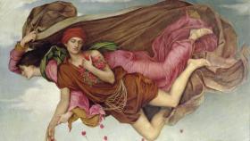 'Noche y sueño', de Evelyn de Morgan (1878)