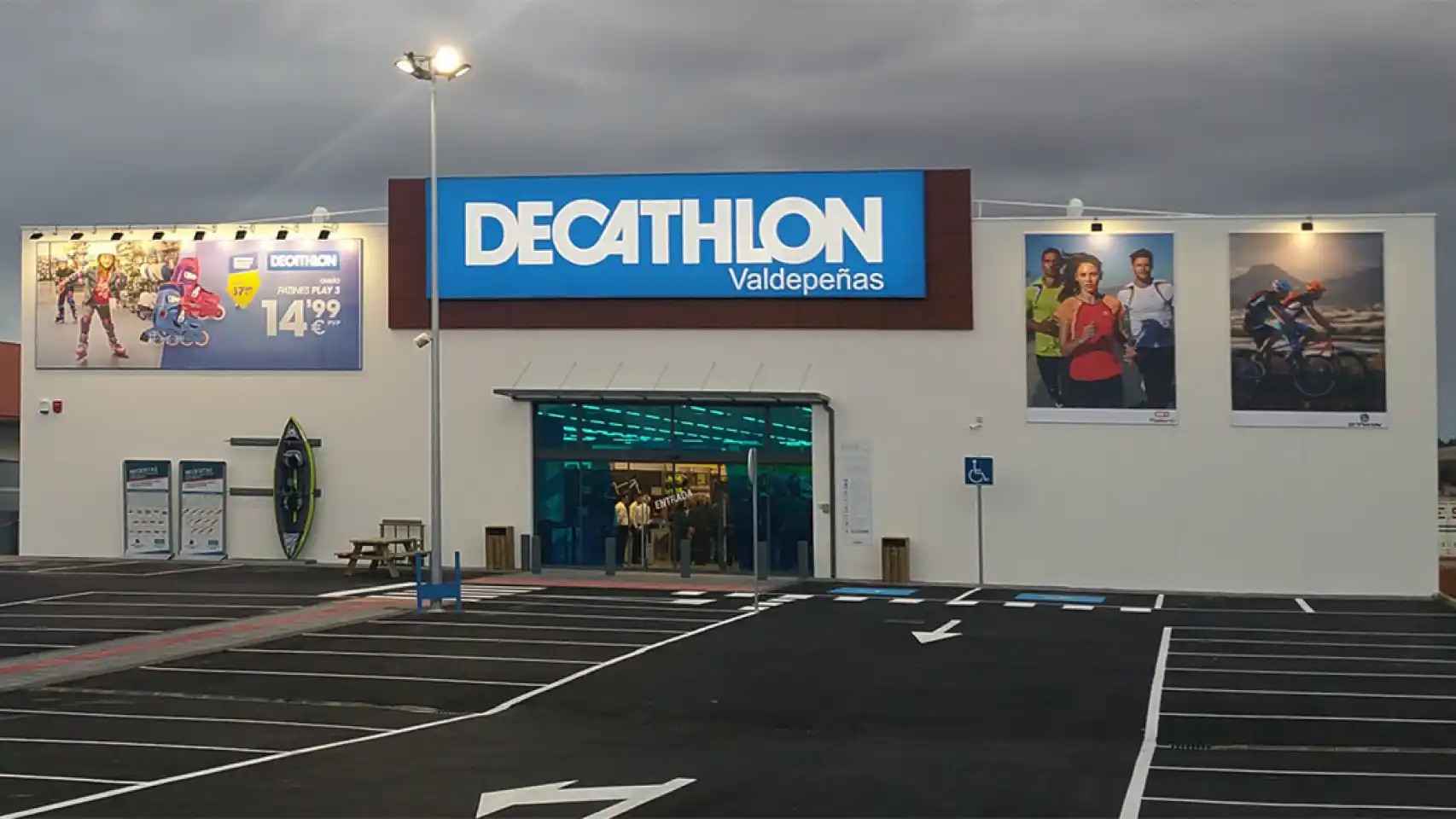 Some Decathlon car parks will offer electric car charging