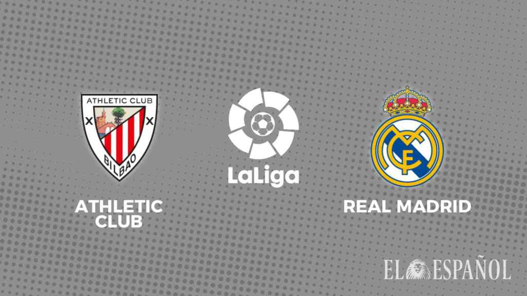 Cartel del Athletic - Real Madrid de La Liga