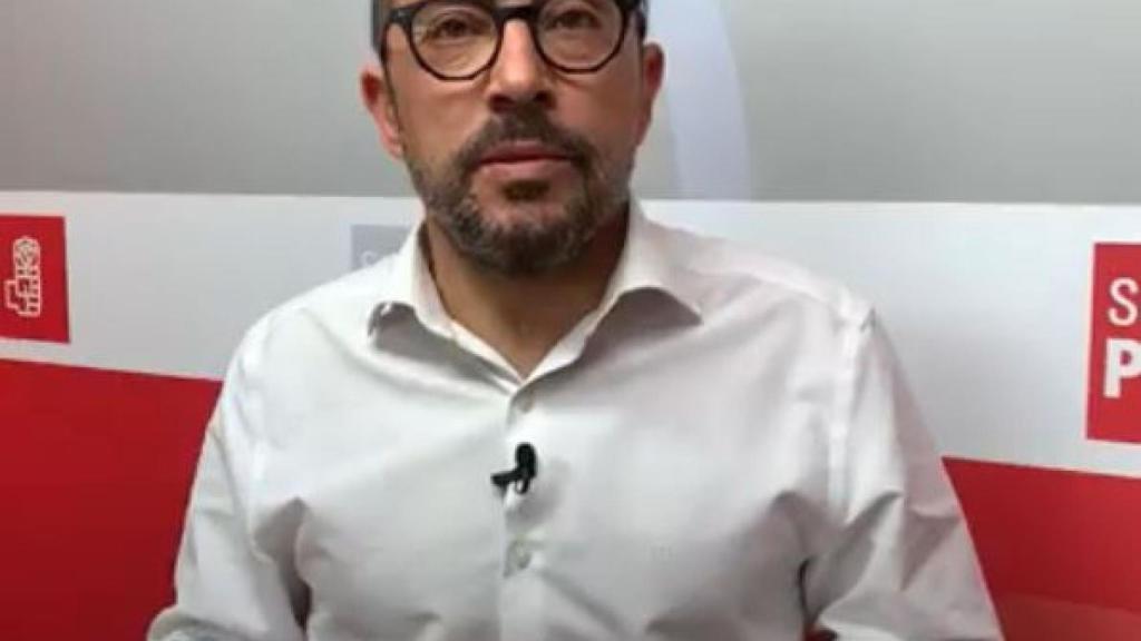 El secretario general del PSOE de Soria, Luis Rey