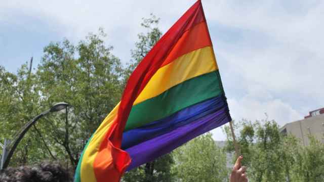 La bandera contra la LGTBIfobia.