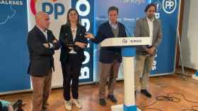 Presentación de los candidatos del PP en Aranda de Duero y Miranda de Ebro