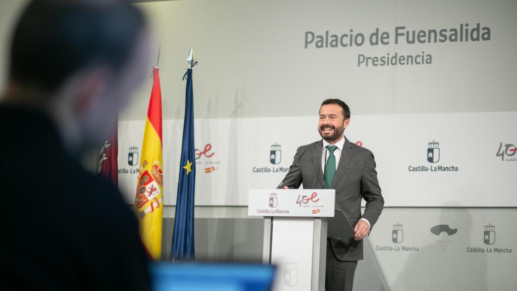 José Luis Escudero, consejero de Desarrollo Sostenible de Castilla-La Mancha.