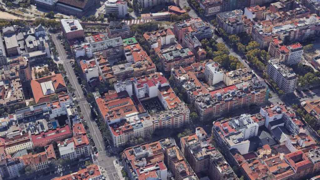 Vista aérea de Atocha.