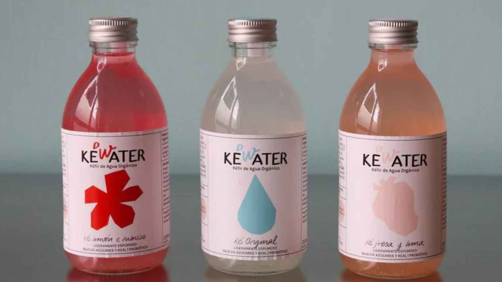 Productos de 'Ké Water Drinks'.