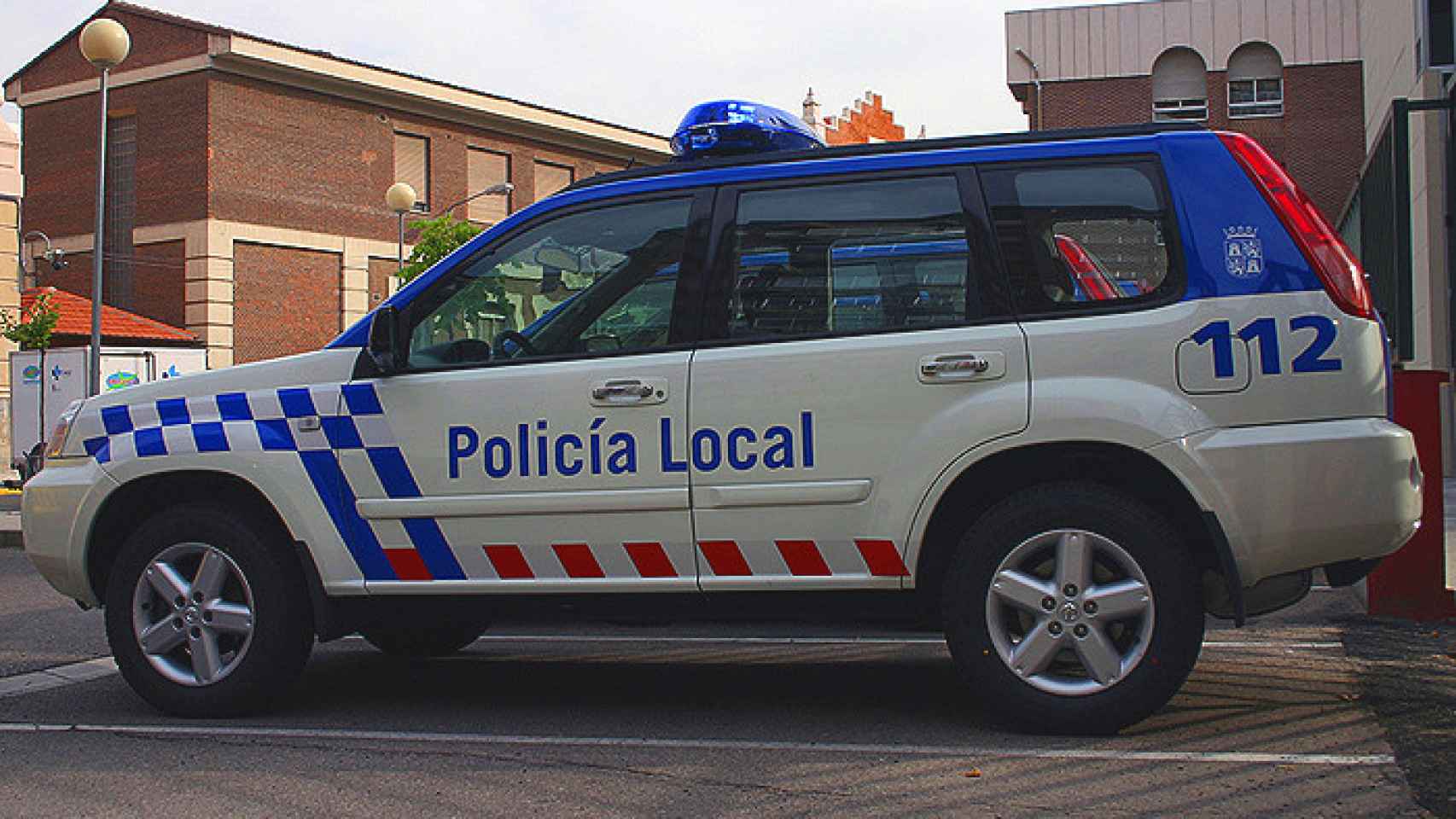 Vehículo de la Policía Local de Palencia