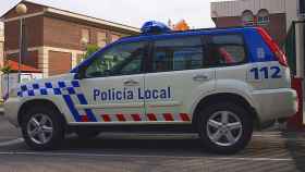 Vehículo de la Policía Local de Palencia