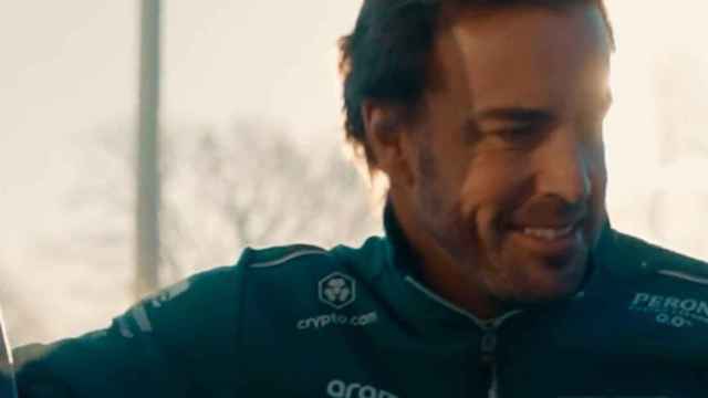 Captura de pantalla del vídeo de Fernando Alonso de Aston Martin F1