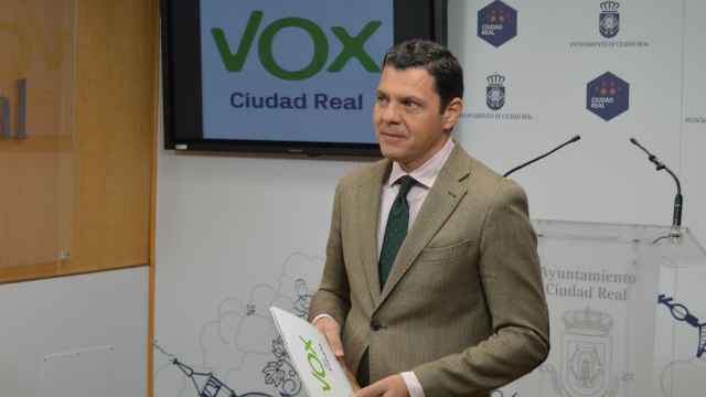 Luis Blázquez, candidato de Vox a las Cortes de Castilla-La Mancha por Ciudad Real.