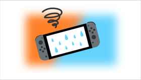Ilustración de la Nintendo Switch sufriendo condensación.