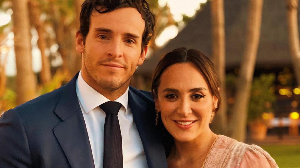 Tamara Falcó e Íñigo Onieva en una imagen compartida en las redes sociales.