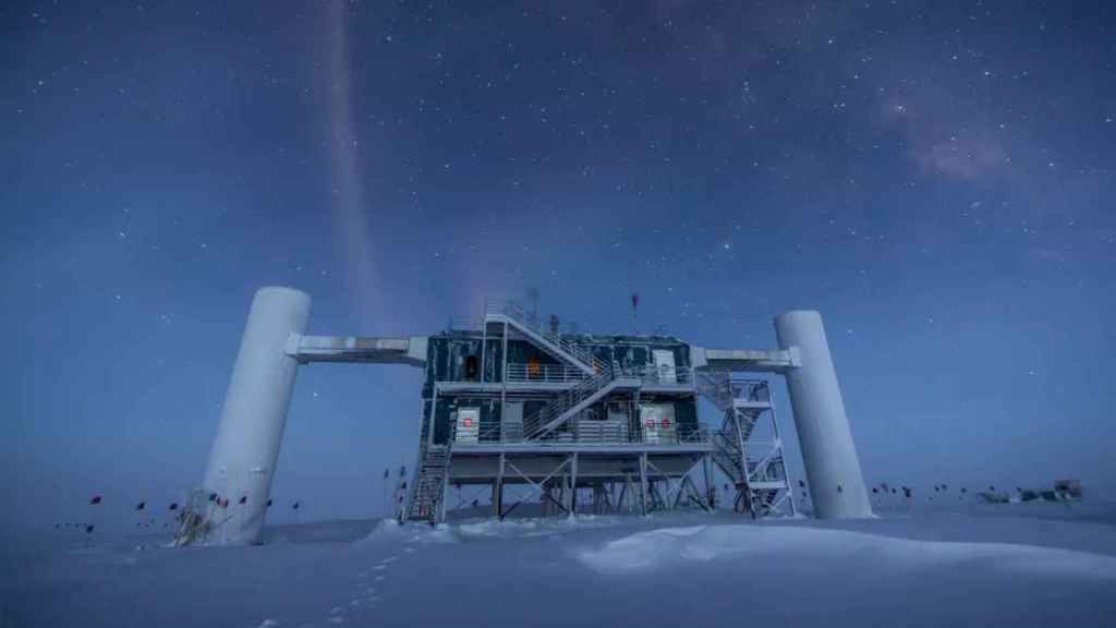 El Observatorio de Neutrinos IceCube.