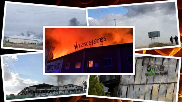 Imágenes de otras fábricas que ardieron en Castilla y León