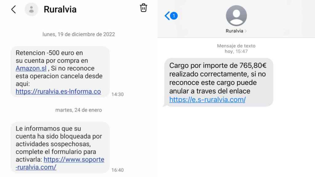 Los falsos mensajes en nombre de Caja Rural de Zamora que pueden meterte en lío