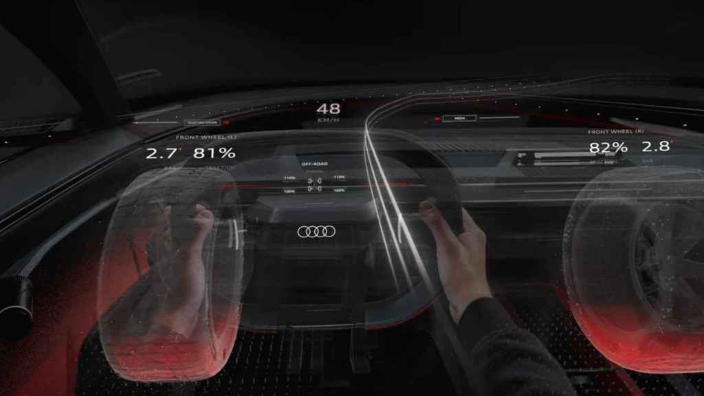 La realidad aumentada de Audi permitirá 'ver' a través del coche