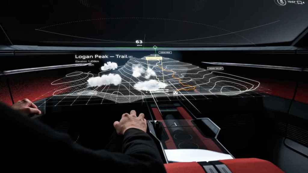 La realidad aumentada de Audi está diseñada para coches autónomos