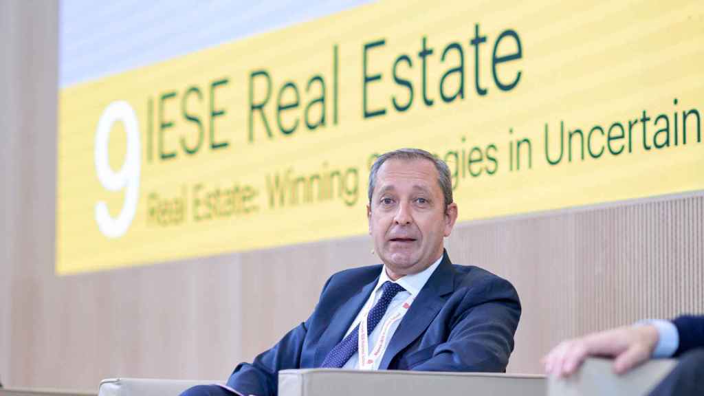 Juan Carlos Delrieu, director de Estrategia y Sostenibilidad de la Asociación Española de Banca (AEB) pronunciadas en el ‘9 Encuentro del sector inmobiliario del IESE’.