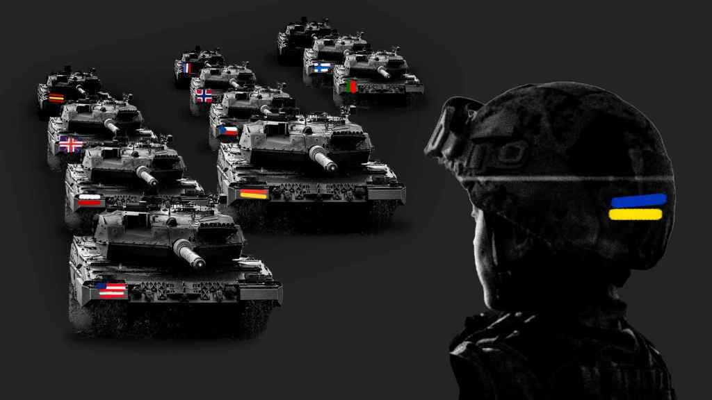 Ucrania recibirá unos 450 tanques de 10 países pero necesitará meses para poder usarlos en combate