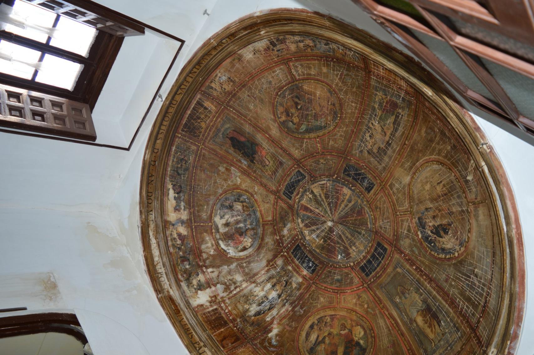 Cúpula del edificio. Foto: Consorcio de la Ciudad de Toledo.