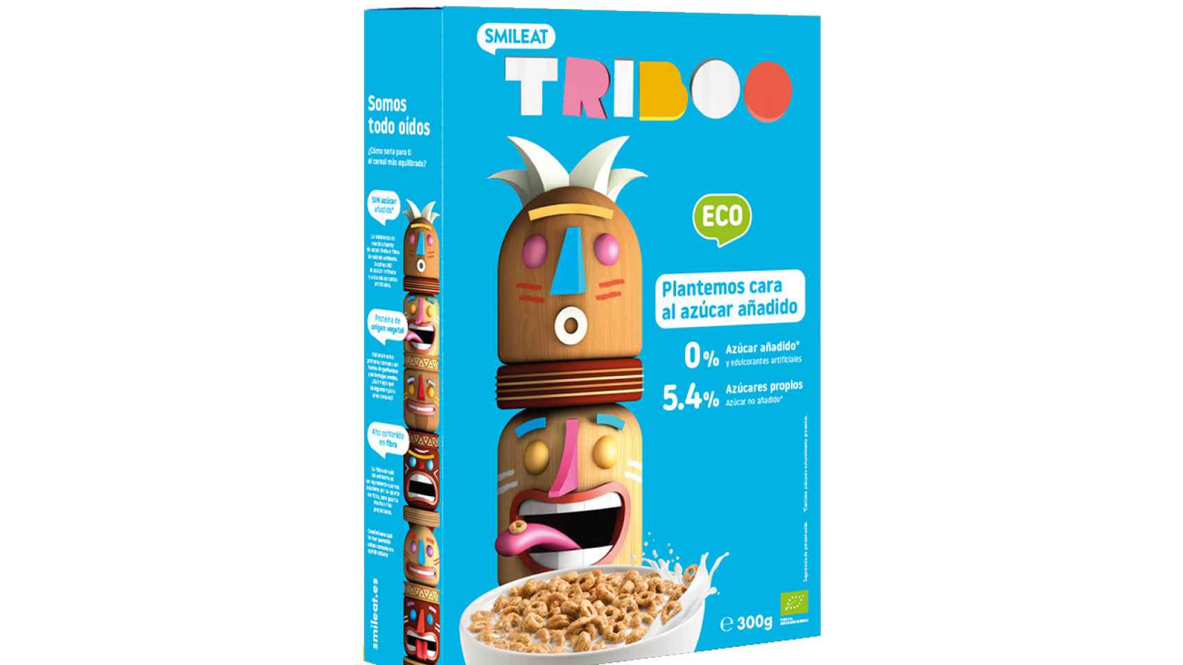 Cereales TRIBOO, uno de los productos estrella de la marca.