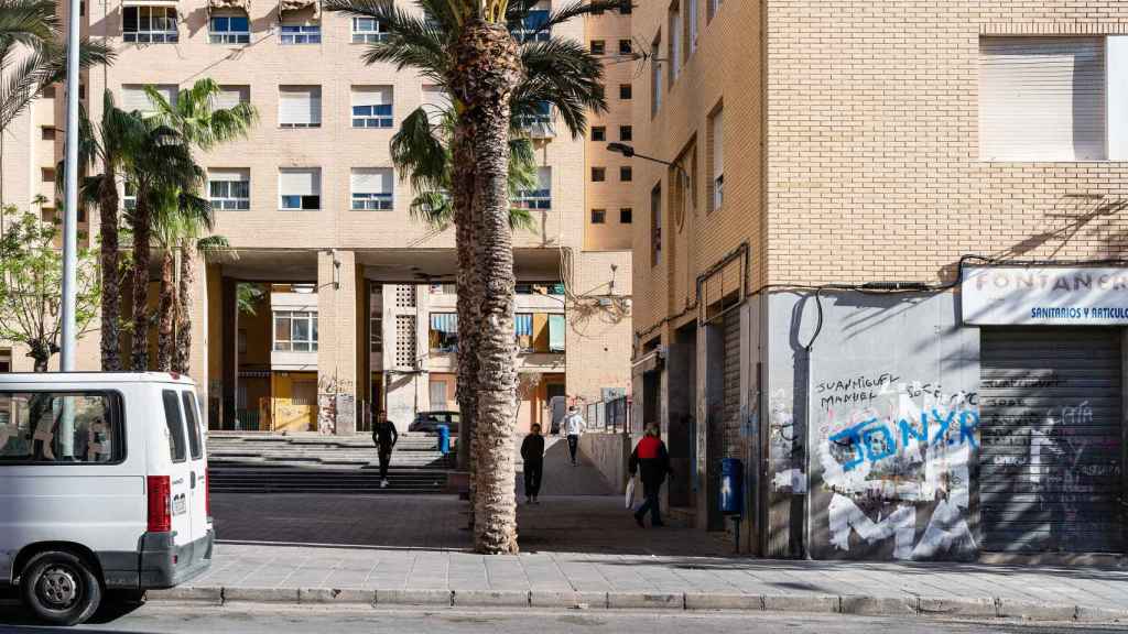Imagen del barrio de las Mil Viviendas, en Alicante.