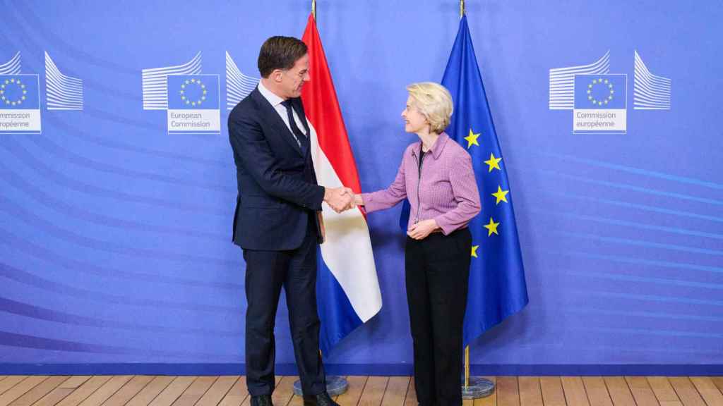 El primer ministro holandés, Mark Rutte, se reunió con Ursula von der Leyen el pasado martes en Bruselas