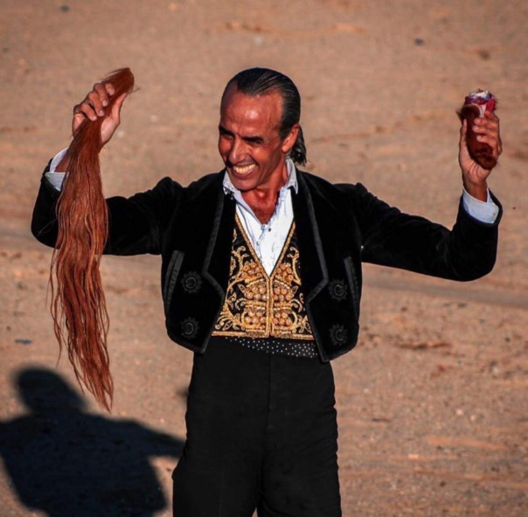 David Luguillano en una corrida de toros