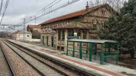 Imagen de la estación de tren de Paredes de Nava, en Palencia.