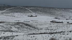 Nieve en la comarca del Bierzo