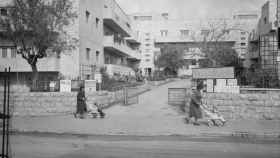 Escena callejera en el barrio de Rehavia. Foto: G. Eric and Matson Photograph Collection