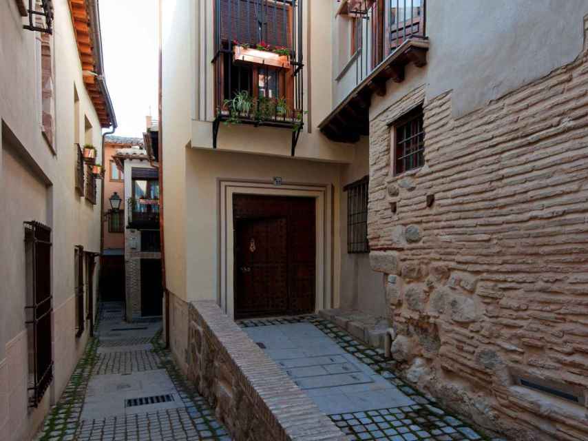 Edificio del callejón de San Pedro. Foto: Consorcio de la Ciudad de Toledo.