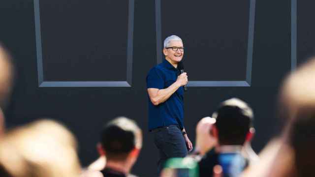 Tim Cook, consejero delegado de Apple, en la conferencia de desarrolladores de la compañía (WWDC) de 2022