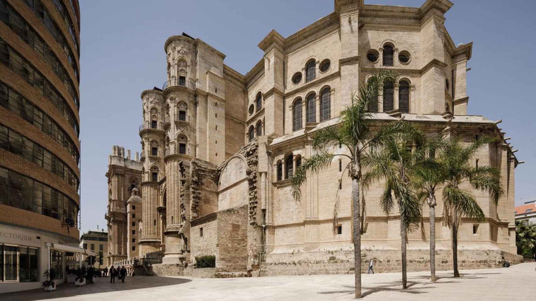 Entorno de la Catedral de Málaga.