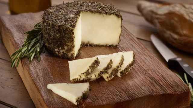 Una imagen del queso premiado perteneciente a la empresa malagueña El pastor del Torcal.