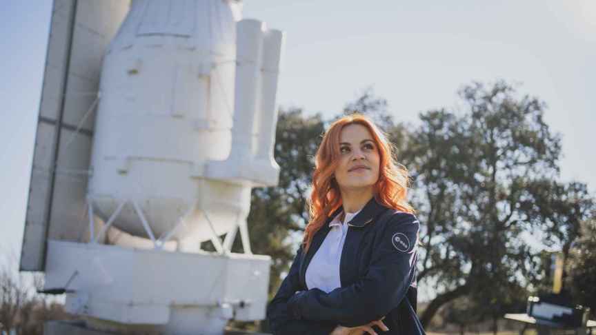 Sara García, la astronauta leonesa que surcará las estrellas: así son sus duras pruebas para ir al espacio