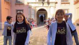 Dos alumnos del  San José dan vida a los protagonistas de la película